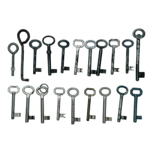16 PCS Vintage Skeleton Door Keys
