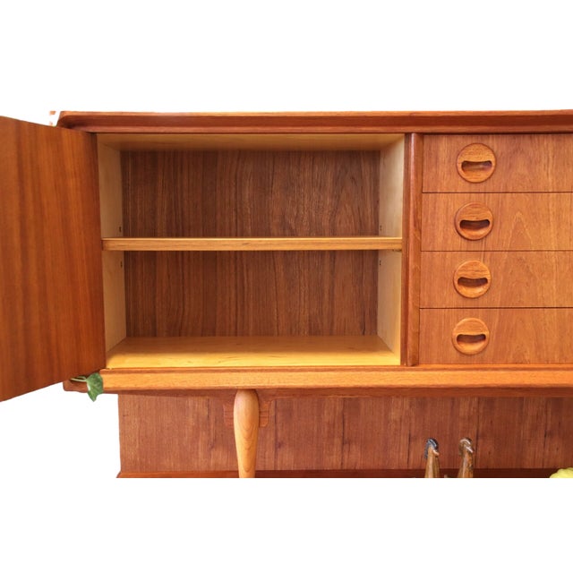 Danish Stylish Credenza in Teak and Oak, 1960s For Sale - Image 15 of 18