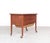 Vintage teak sewing/side table produced in Denmark in the 60s. The table has 2 wide drawers for sewing supplies and a...