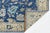 Contemporary Contemporary Hand-Knotted Wool Modern Oushak Style Area Rug in Indigo Blue For Sale - Image 3 of 12