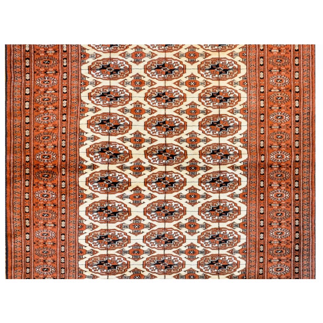 Tribal Vintage Turkoman Rug For Sale - Image 3 of 9