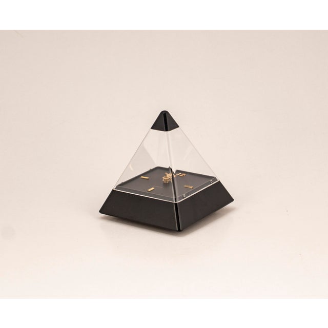Pyramid Clock by Hidekatsu Nomizu for Tochigi Tokei, 1989 For Sale - Image 4 of 14