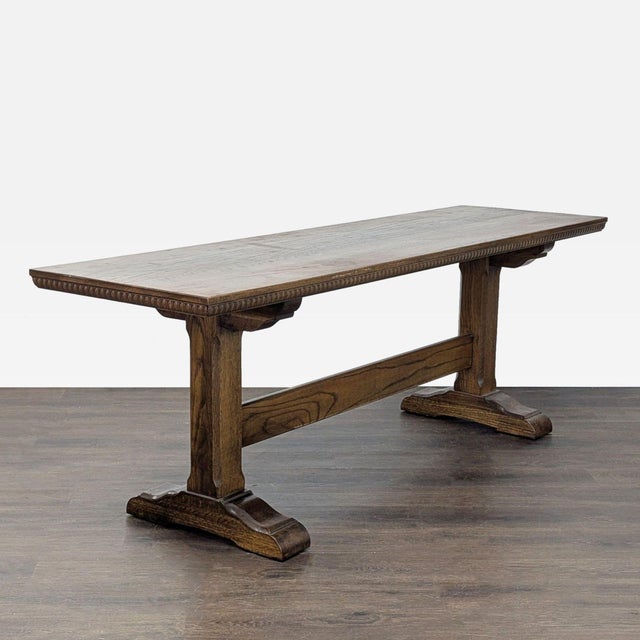 Traditional Vintage Cushman Classics by General Interiors Dining Table For Sale - Image 3 of 10