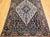 Antique Persian Malayer Area Rug, Hand-Knotted Wool, Geometric Medallion Pattern, Ivory & Navy,5x7 For Sale - Image 12 of 17