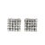 Vintage 18K White Gold Diamond Clip-On Earrings, 5 Carats For Sale - Image 9 of 9