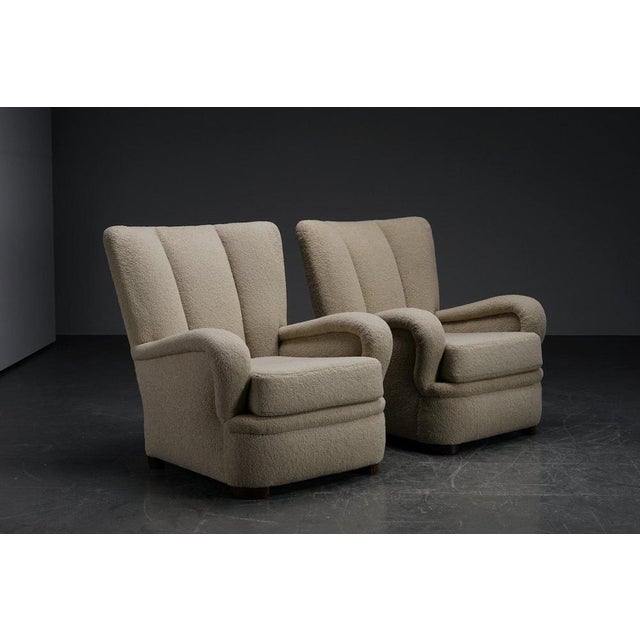 Set of Art Deco Lounge Chair Set, 1940s For Sale - Image 16 of 18