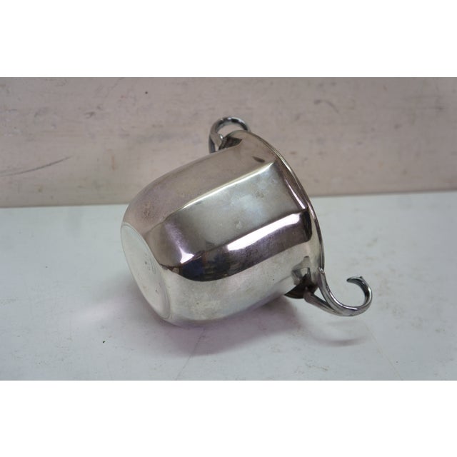 Late 20th Century Continental Silver Silverplate Caudle Cup Vessel & Vanity Bar Tray For Sale - Image 17 of 18