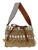 Mid 20th Century Dolce and Gabbana Crystal Rhinestone Burlap Shoulder Bag For Sale