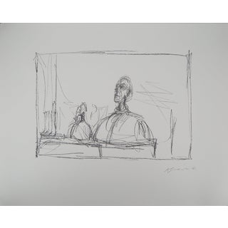 Alberto Giacometti, Buste à l’atelier, Lithograph For Sale