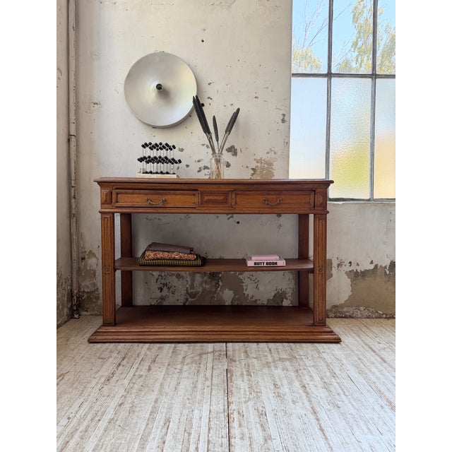 19th Century Oak Console Table For Sale - Image 5 of 18