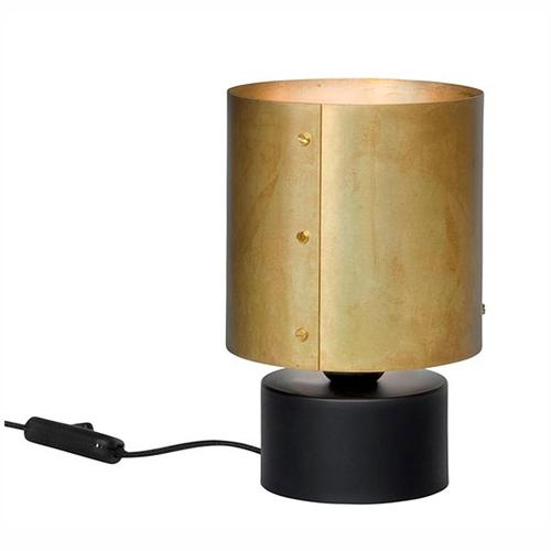 Not Yet Made - Made To Order Svep Table Lamp in Black Raw Brass from Konsthantverk For Sale - Image 5 of 6