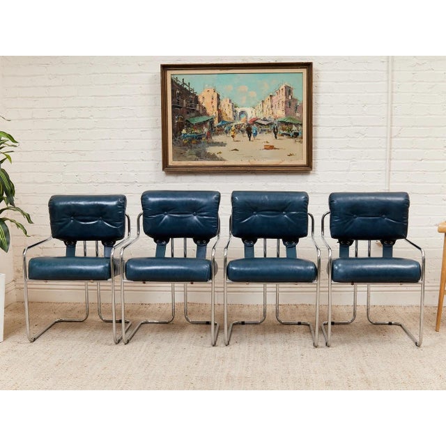 With its modern profile, and stylish frame, this dining chair is sure to be an eye-catching piece for any style of...
