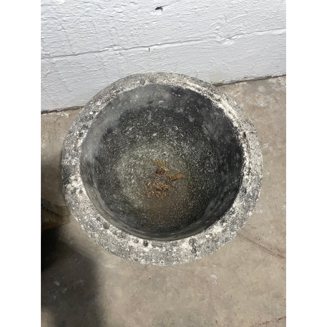 Late 18th Century Late 18th Century Concrete French Planters With Fruit Relief, A Pair For Sale - Image 5 of 9