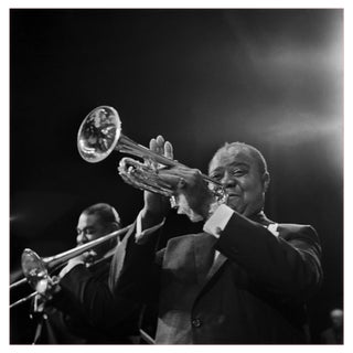 Tassilo Leher, Louis Armstrong, Berlin, 1965, Photograph For Sale