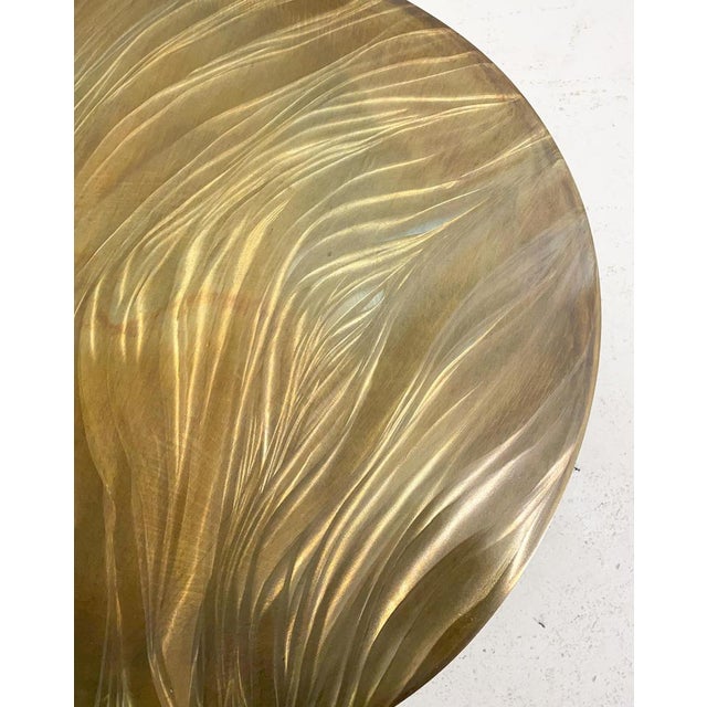 Mid-Century Brass Coffee Table by Christian Krekels, 1970s For Sale - Image 4 of 7