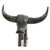 Oriental Wooden Water Buffalo Sculpture with Horns, 1800s For Sale - Image 3 of 9