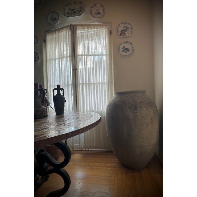 Inlaid Mosaic Marble Italian Table With Wrought Iron Base For Sale - Image 12 of 12