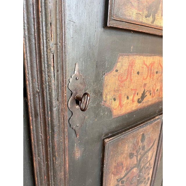 1788 Spanish Painted Wardrobe For Sale In Miami - Image 6 of 18