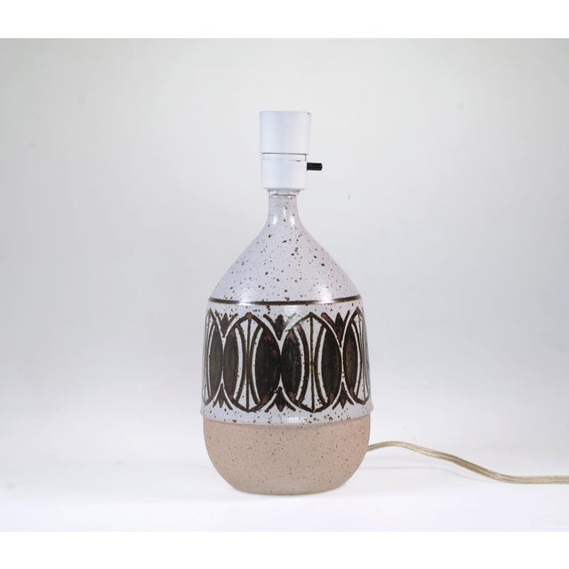 1960s Vintage Ceramic Lampbase by Marianne Starck, 1960s For Sale - Image 5 of 5