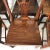 Oxblood Red 18th Century Georgian English Oak Country Plank Chairs (6) MIX-Match For Sale - Image 8 of 13