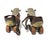 Late 19th Century Early 1900s Antique American Wooden Wheel Roller Skates - a Pair For Sale - Image 5 of 13