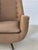 Beige Vintage Castro Convertibles MCM Swivel High Back Lounge Chair For Sale - Image 8 of 13