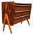 Brazilian Modern Patchwork Imbuia Chest of Drawers by Cimo, Brazil, 1950s For Sale