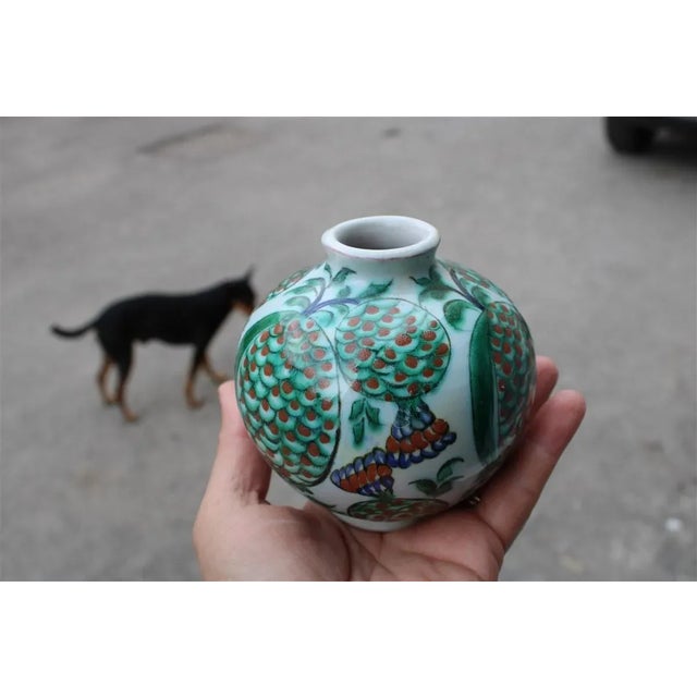 Vase with Pomegranates by Icaro Rodi, 1950s For Sale - Image 9 of 12