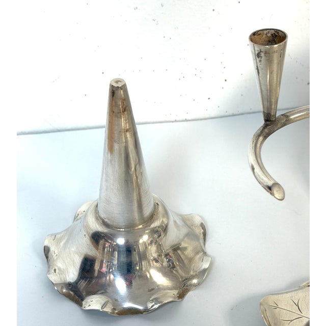 English Edwardian Silver-Plated Epergne by Copper & Fry, 11 -Pieces, Circa 1900 For Sale - Image 16 of 18
