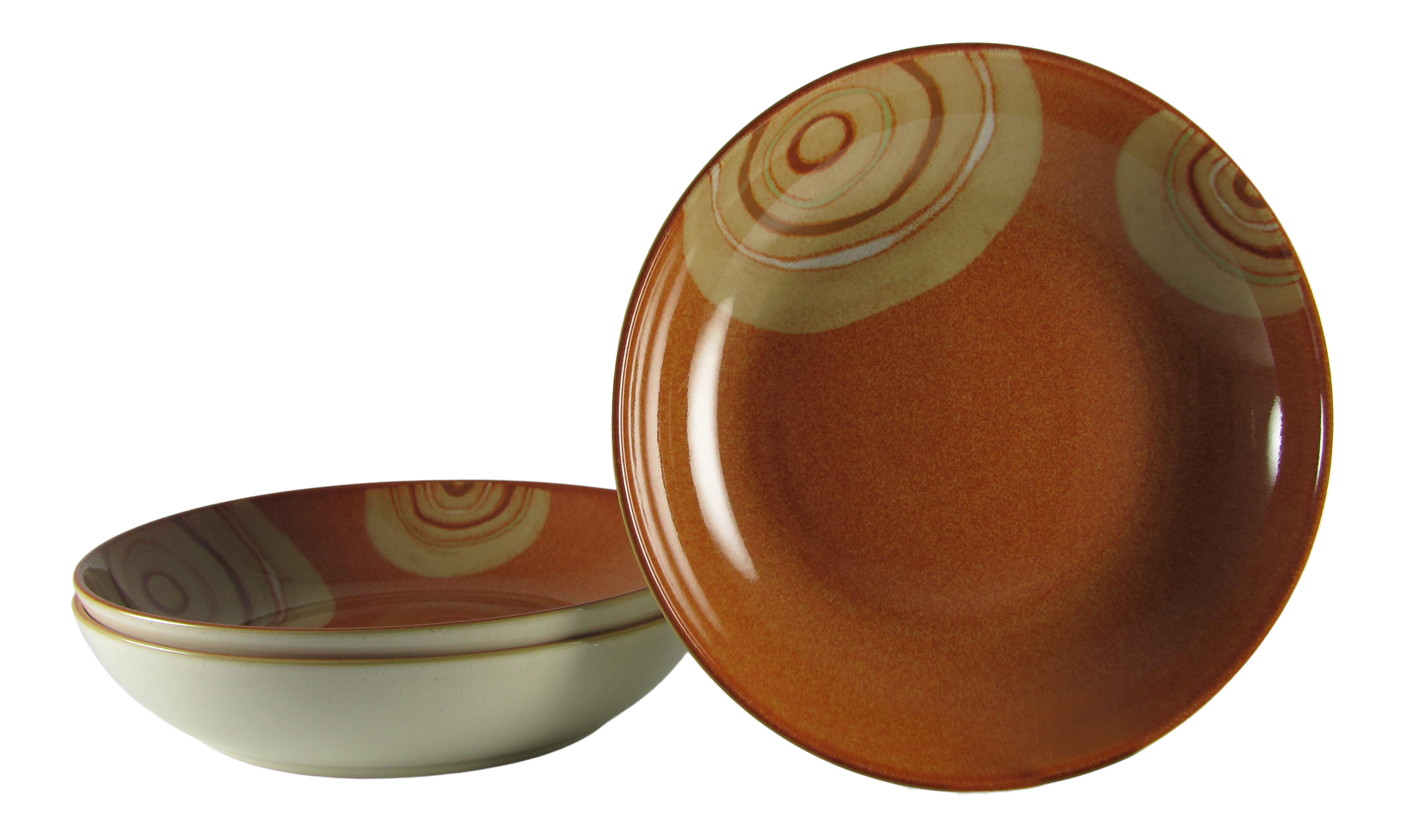 Denby Fire Chilli 4-Piece Place Setting Service for 1