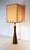 Phillip Lloyd Powell Mid Century Modern Walnut Lamp After Phillip Lloyd Powell For Sale - Image 4 of 7
