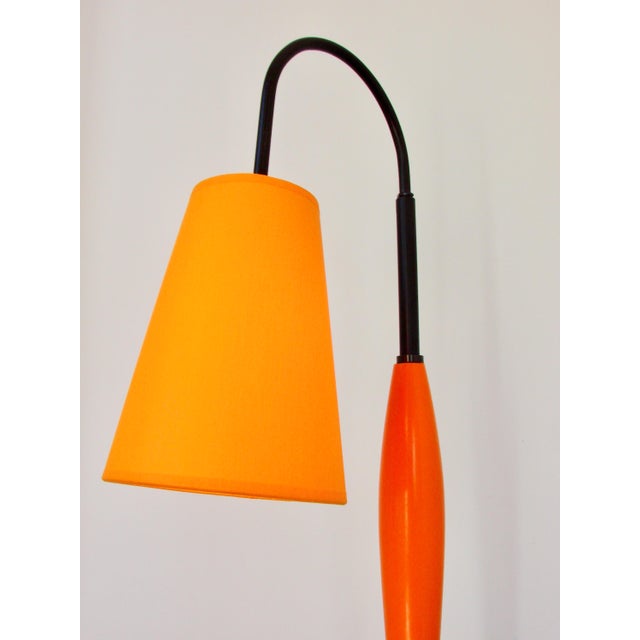 Postmodern Orange Floor Lamp, 1990s For Sale - Image 11 of 12