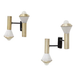 Vintage Wall Lamps from Stilux, Set of 2 For Sale