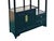 Oriental Asymmetrical Black Lacquer Shelving Display Cabinet Divider For Sale - Image 9 of 9