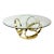 1970’s Hollywood Regency Brass Ring Table For Sale