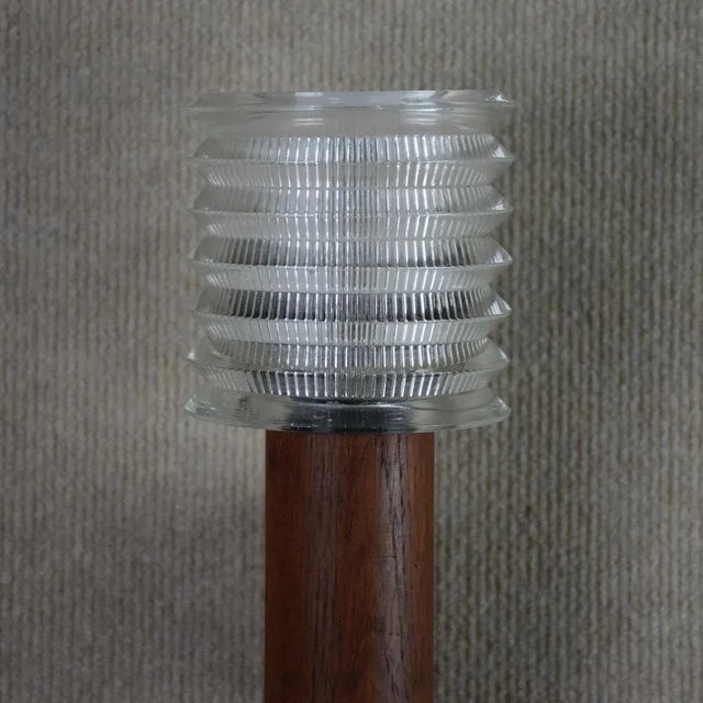 Wood Wall Lights in Teak and Glass, Sweden, 1950s, Set of 2 For Sale - Image 7 of 10