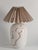 1940s Art Deco White Table Lamp with Seashell Motif by Anna Lisa Thomson for Uppsala Ekeby, 1940s For Sale - Image 5 of 18