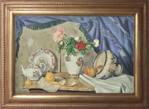 Maximilian Ciccone, Italian Still Life, 2011, Oil on Canvas, Framed