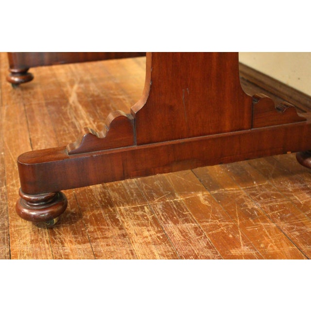 Wood Early 19th Century English Mahogany Sofa Table For Sale - Image 7 of 8