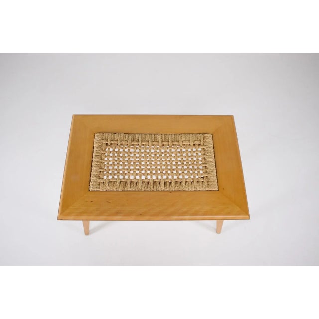 Wood Audoux-Minet Coffee Table, 1950s For Sale - Image 7 of 8