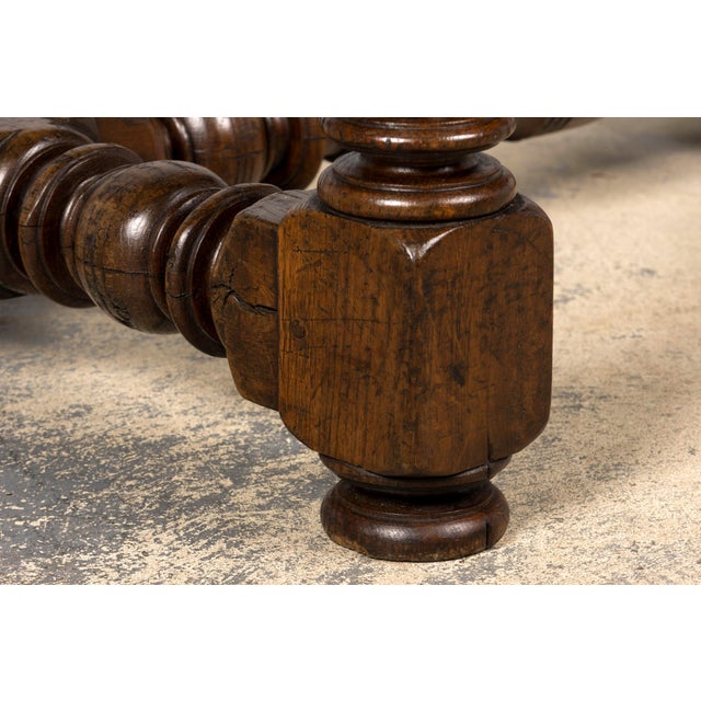 Late 19th Century French Louis XIV Style Oak Dining Table For Sale - Image 18 of 18