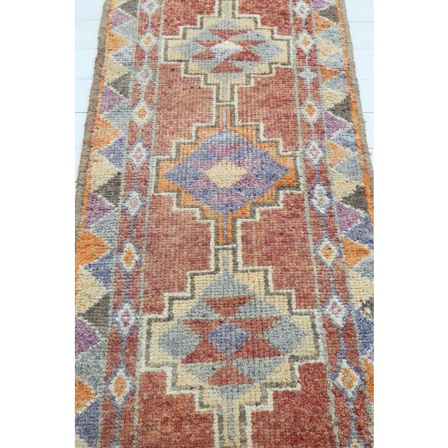 Textile Vintage Herki Nomad's Runner For Sale - Image 7 of 11