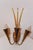 Mid-Century Modern Wall Lamp with Three Lights by Rupert Nikoll, 1950s For Sale - Image 3 of 8
