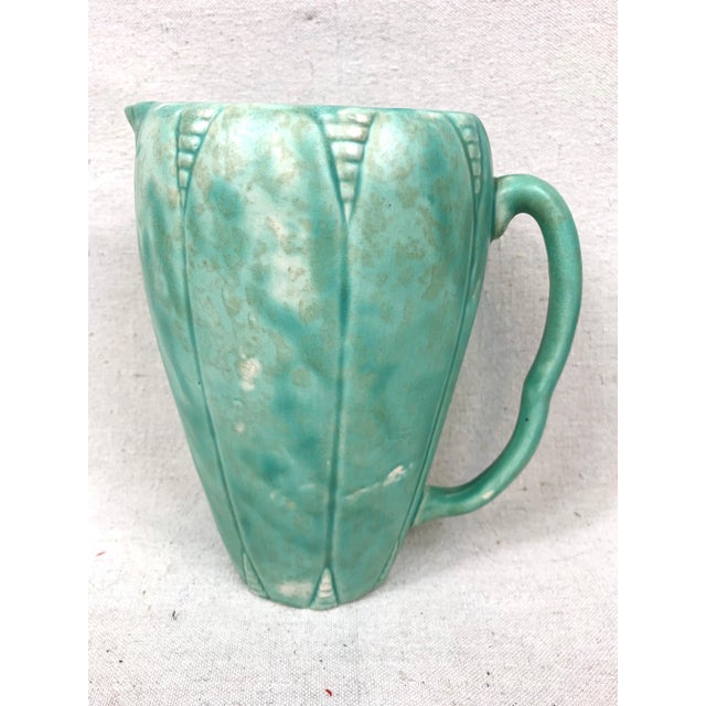 Mid-Century Modern Vintage Arthur Wood Pitcher For Sale - Image 3 of 9