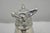 Vintage Pewter Fox Head Silver Plated Stirrup Cup Hunting Equestrian Shot Glass For Sale - Image 4 of 13