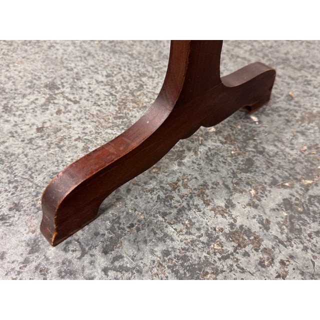 Elsie De Wolfe Style Kidney Shape Reading/Alter Table, Antique For Sale - Image 10 of 12