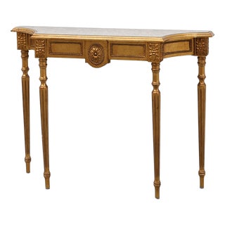 20th Century Louis XVI Console Table by Deknudt, Belgium, 1950s For Sale