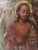 Antique 18th C Religious Oil Painting of Is Saint John the Baptist For Sale - Image 4 of 4
