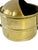 Charming petite antique French brass watering can. Perfect for watering small plants . Holds water. Sourced in France.
