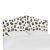 Kenmore Headboard in Ochre Brush Cheetah, Twin For Sale